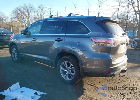 2016 Toyota Highlander Le Plus V6 z USA, uszkodzony, nr VIN 5TDBKRFH2GS251274